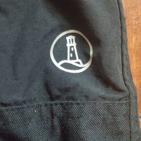 Lands End Black Snow Pants Size 8 Grow A Longs Winter Snow Sports Ski Snowboard - Picture 9 of 14